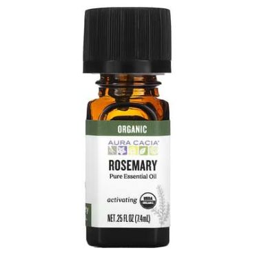 Aura Cacia, Pure Essential Oil, Organic Rosemary